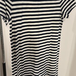 Old Navy Striped Black and White T-Shirt
